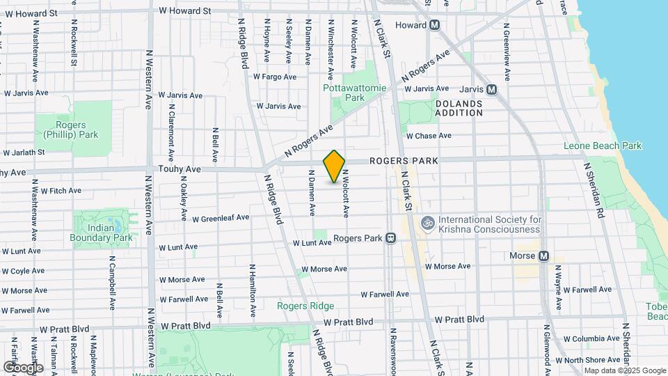 1934 W Estes Ave, Unit 36-1N Mapa y Detalles de la Ubicación
