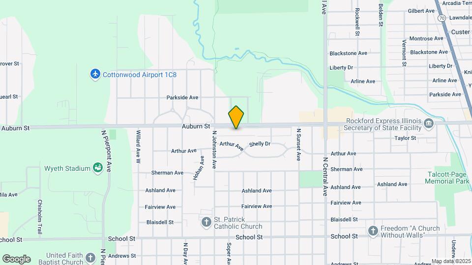 Auburn Manor Apartments Map and Location Details