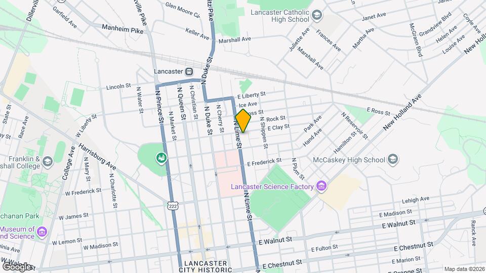 723 N Lime St, Unit #1 Mapa y Detalles de la Ubicación