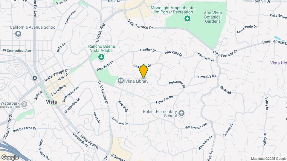200 Vista Glen Ln Map and Location Details