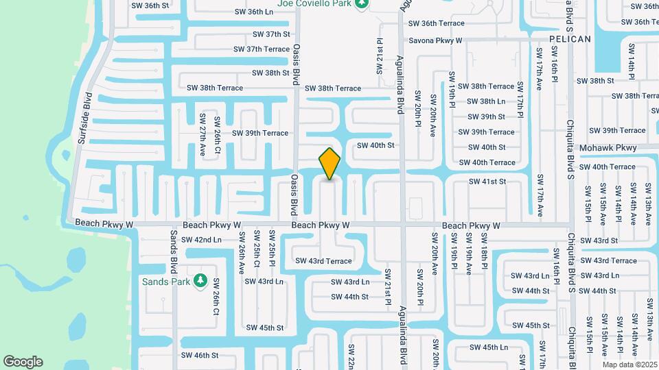 4108 SW 23rd Ave Map and Location Details