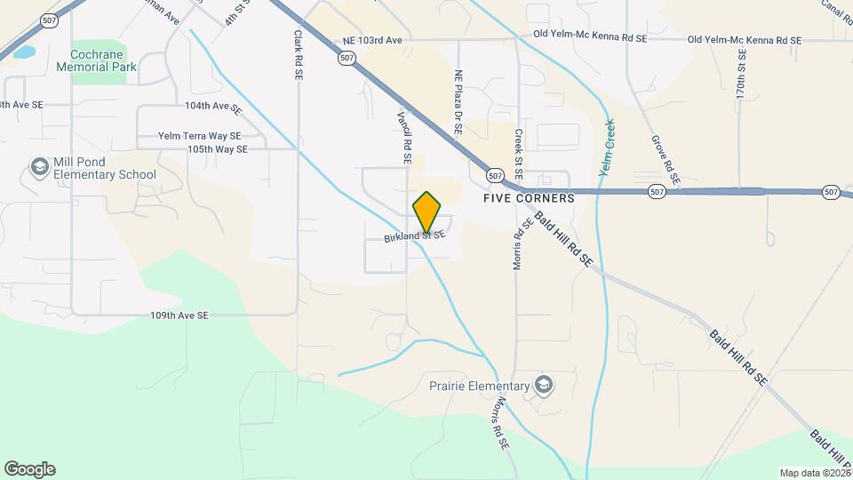 16317 Birkland St SE Map and Location Details