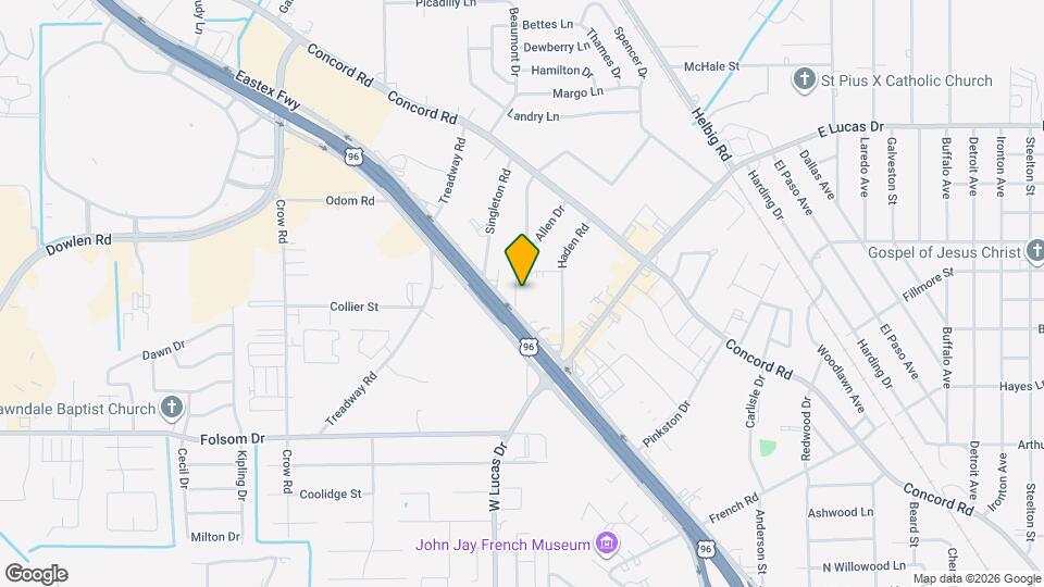 5050 Allen Dr Map and Location Details