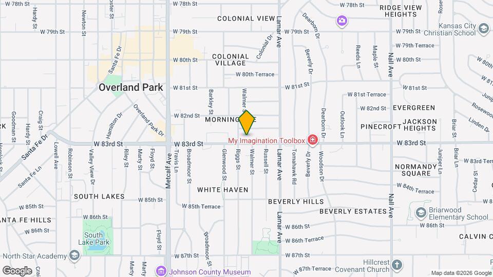 6510 W 83rd St Map and Location Details