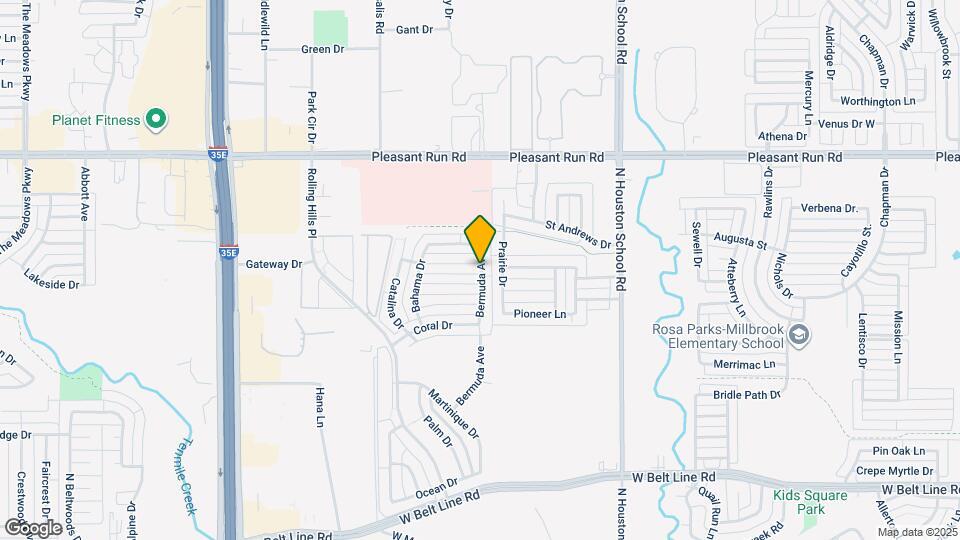 2800 St Martin Dr Mapa y Detalles de la Ubicación