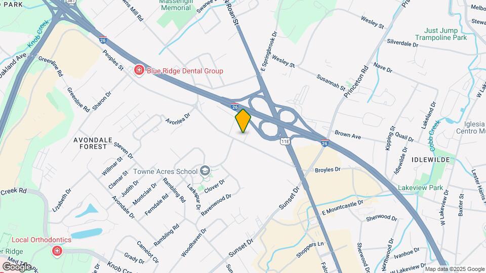 2406 Browns Mill Rd Map and Location Details
