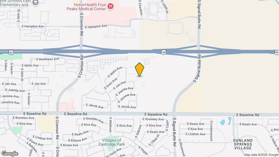 10464 E Jan Cir Map and Location Details