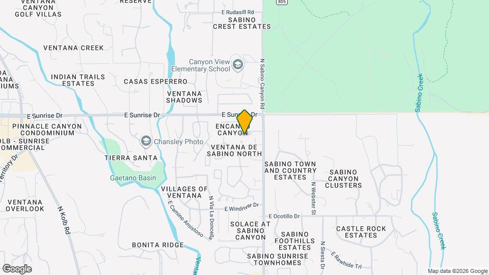 7811 E Starbright Ct Map and Location Details