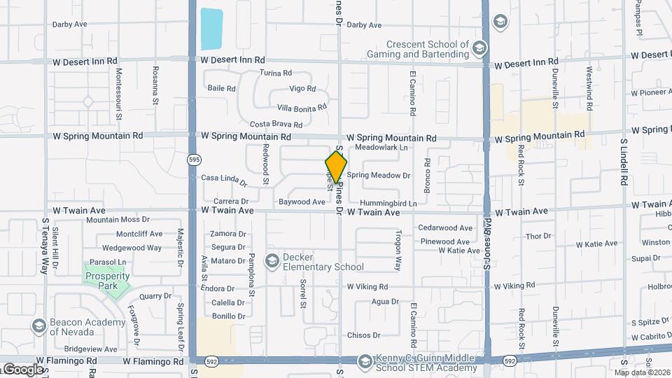 3636 Tempe St Map and Location Details