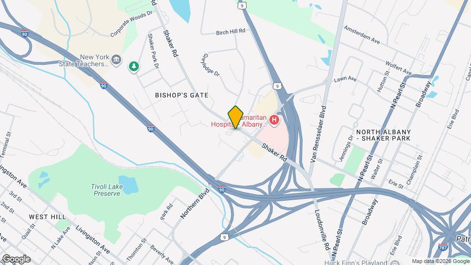 92 Shaker Rd Map and Location Details