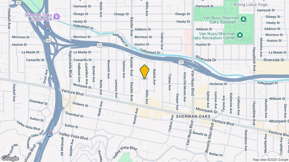 4623 Willis Ave-Unit -Unit 105 Mapa y Detalles de la Ubicación