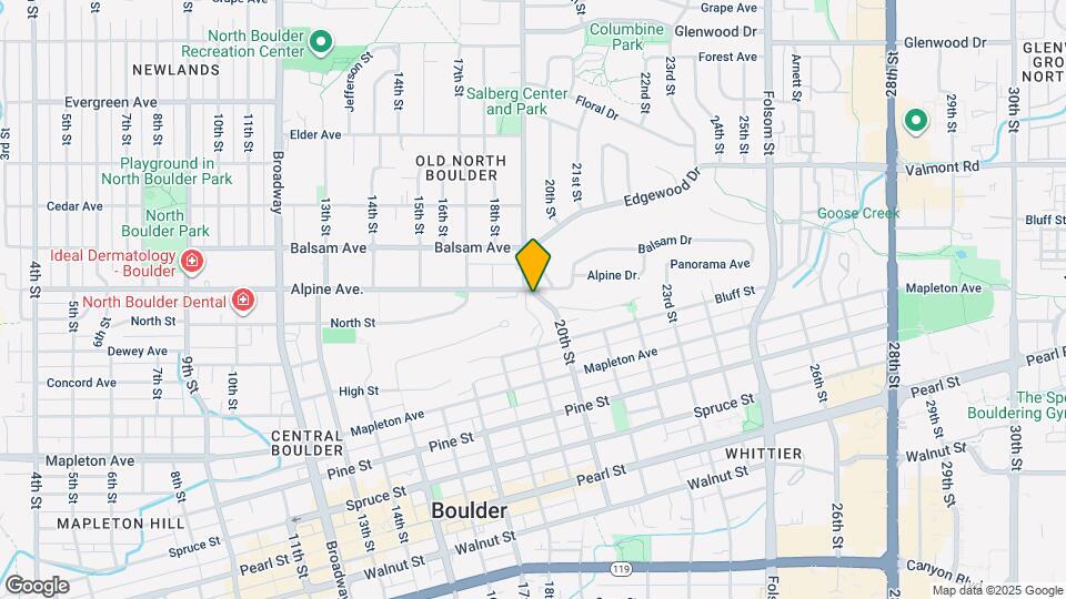 2473 20th St Map and Location Details