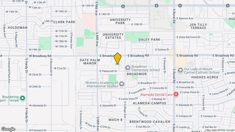 2044 S Forest Ave Mapa y Detalles de la Ubicación