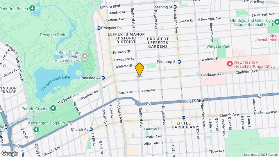 2031 Bedford Ave Map and Location Details