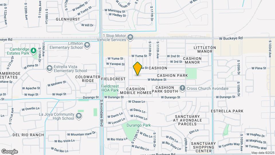 11224 W Mohave St Map and Location Details
