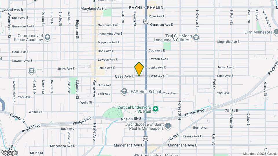 794 Case, Unit B Mapa y Detalles de la Ubicación