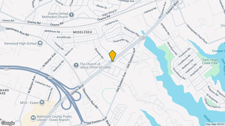 1737 Eastern Blvd Map and Location Details