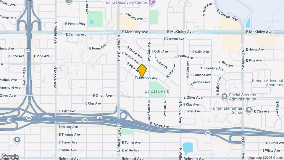4876 E Floradora Ave Map and Location Details