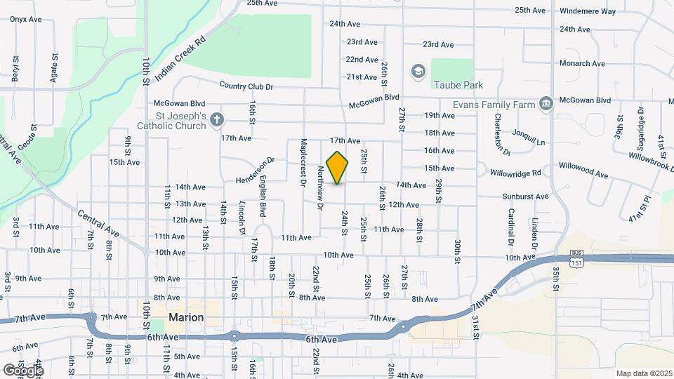 2315 14th Ave Map and Location Details