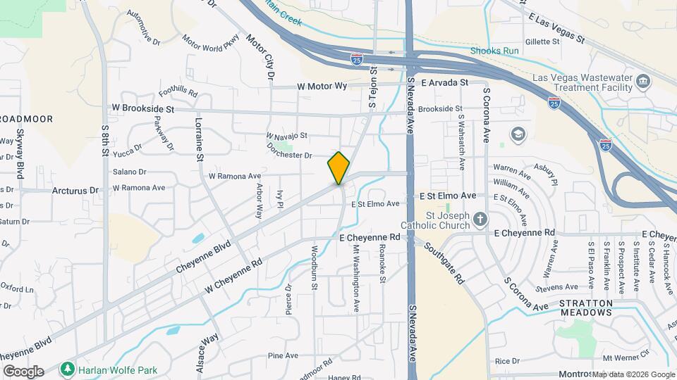 1 Cheyenne Blvd Map and Location Details