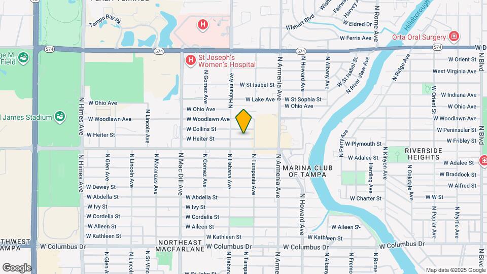 2711 W Heiter St Map and Location Details