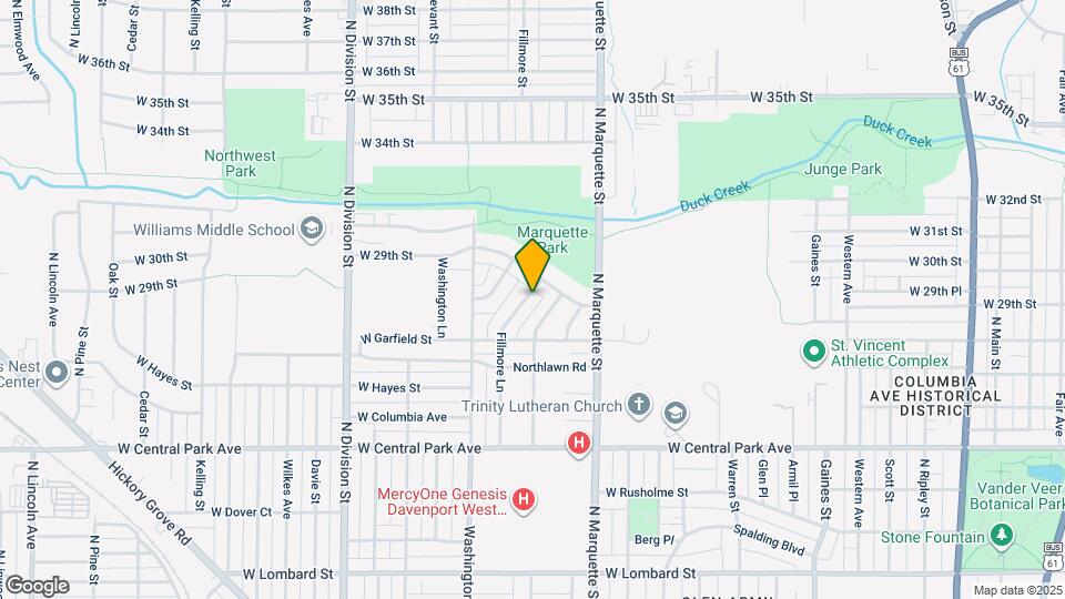 2851 Fillmore Ln Map and Location Details