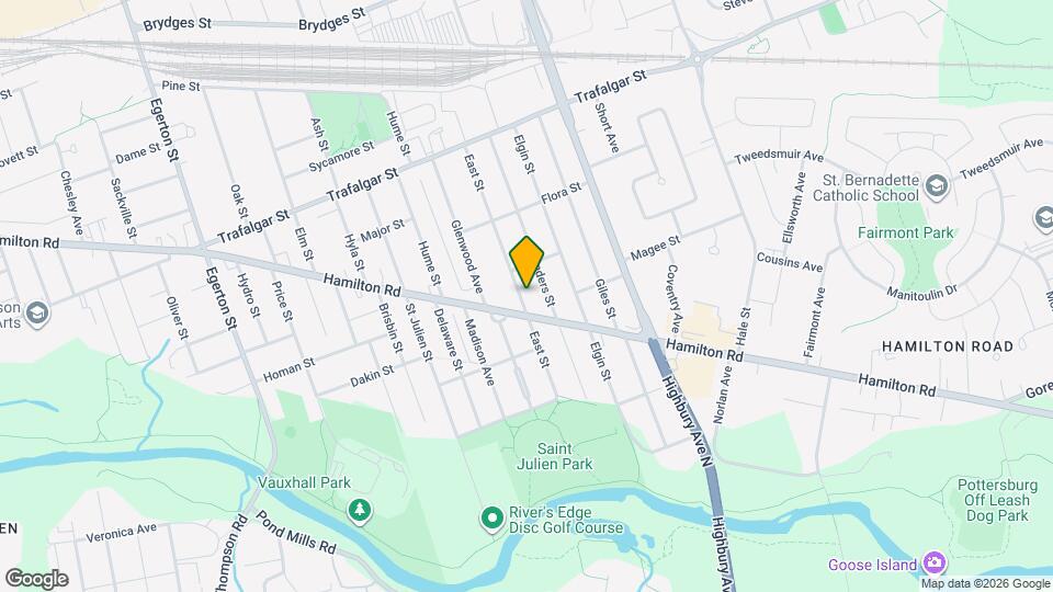 162 East St Map and Location Details