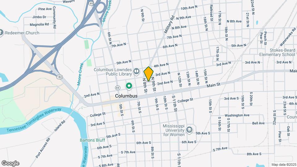 811 2nd Ave N Map and Location Details