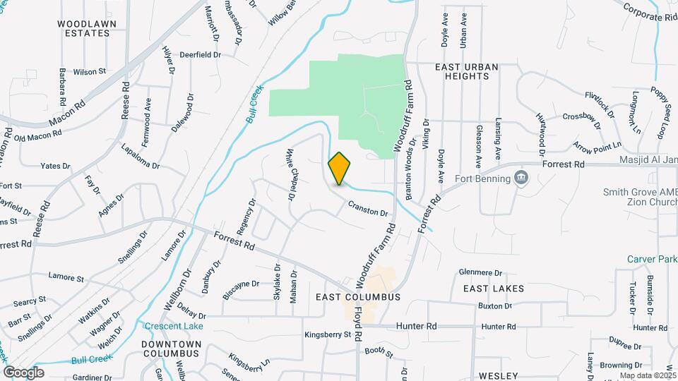 5453 Cranston Dr Mapa y Detalles de la Ubicación
