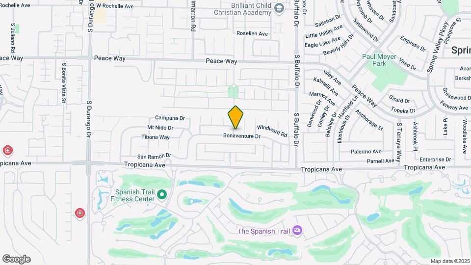 8026 Bonaventure Dr Map and Location Details