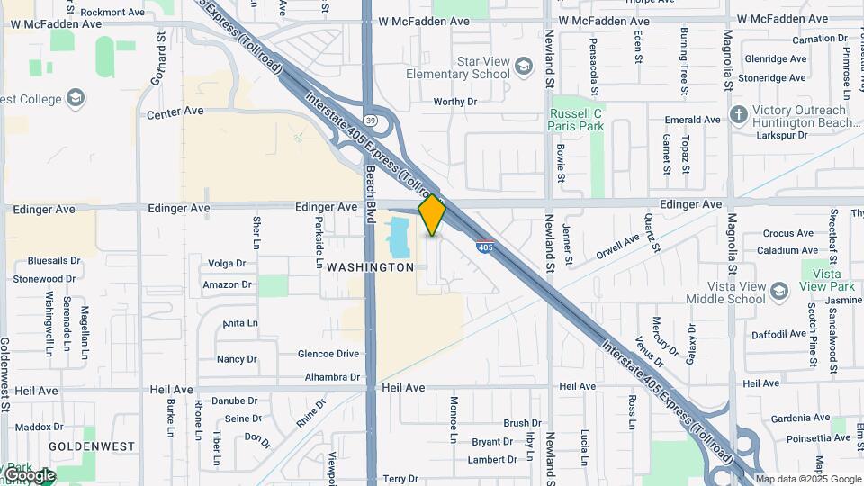 16102 Malaga Ln Map and Location Details