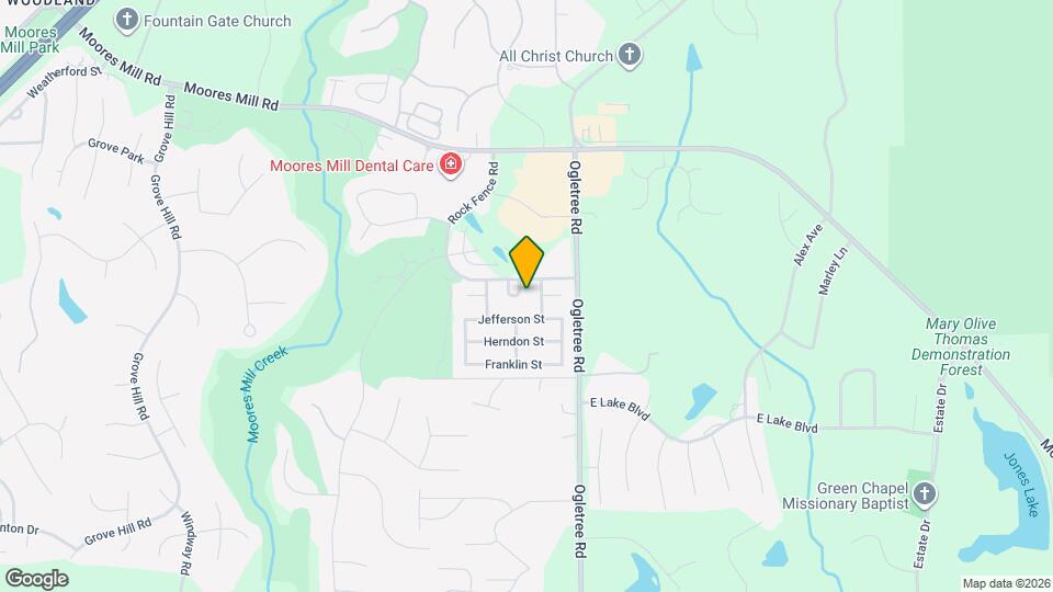 1613 Over Cup Cir Map and Location Details