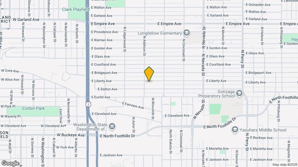 512 E Liberty Ave Map and Location Details