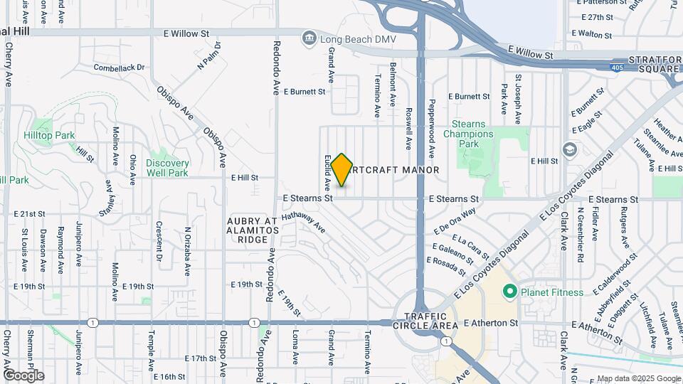 2205 Grand Ave Map and Location Details