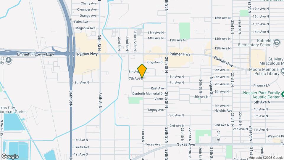 3101 7th Ave N Map and Location Details