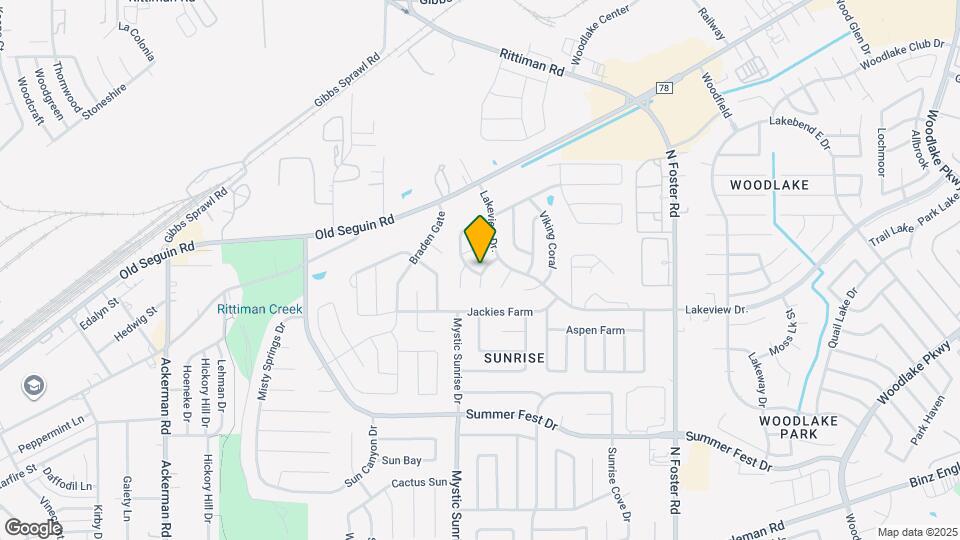 5002 Meridian Farm Map and Location Details