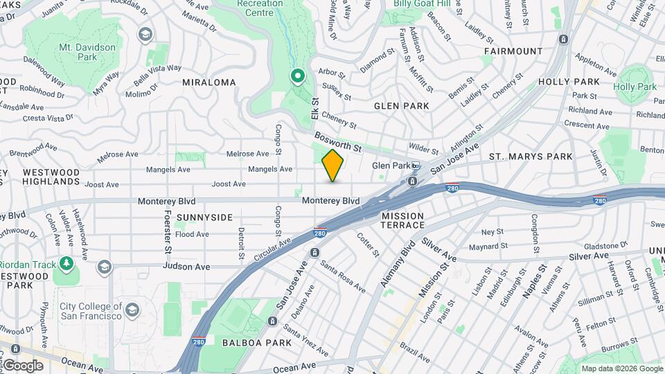 149 Joost Ave, Unit 149 Map and Location Details