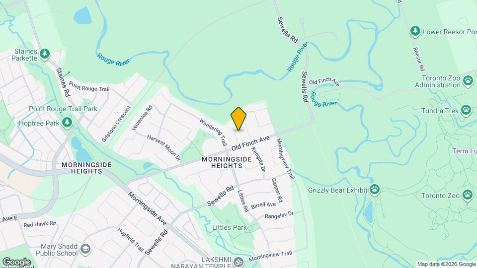 11 Valley Centre Dr Map and Location Details