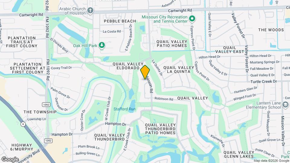 3006 Golden Hills Ln Map and Location Details