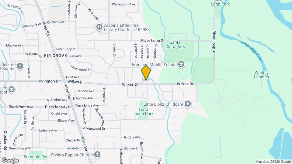 3623 Kendra St Map and Location Details