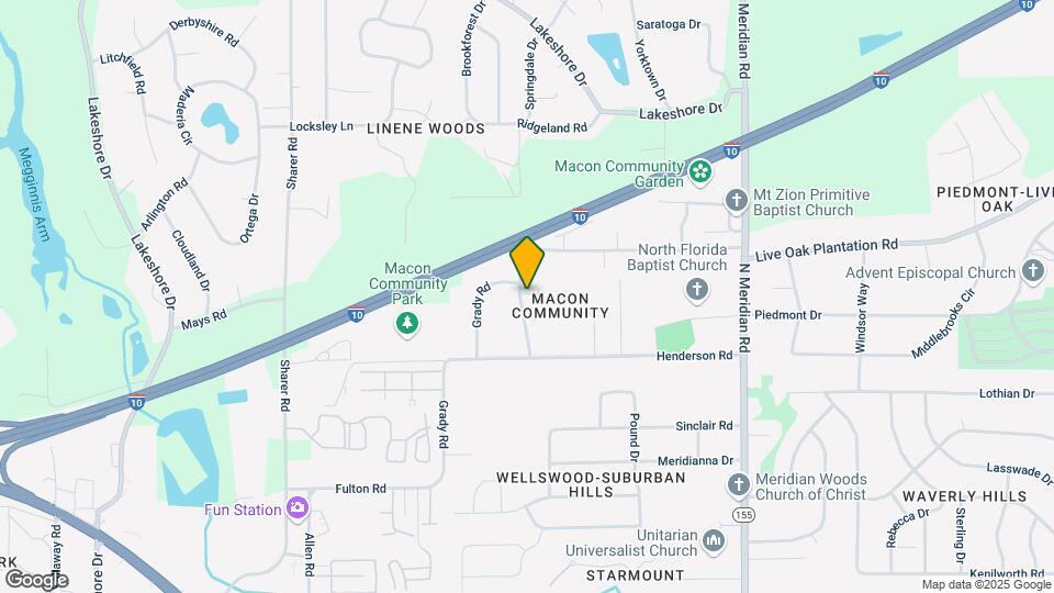 3025 Thomas Rd Map and Location Details