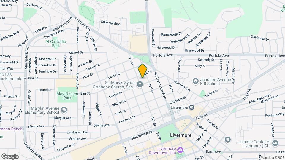 642 N L St Mapa y Detalles de la Ubicación