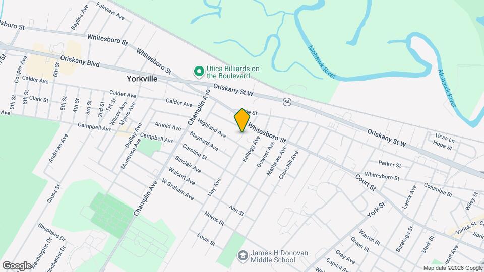 2120 Highland Ave Map and Location Details