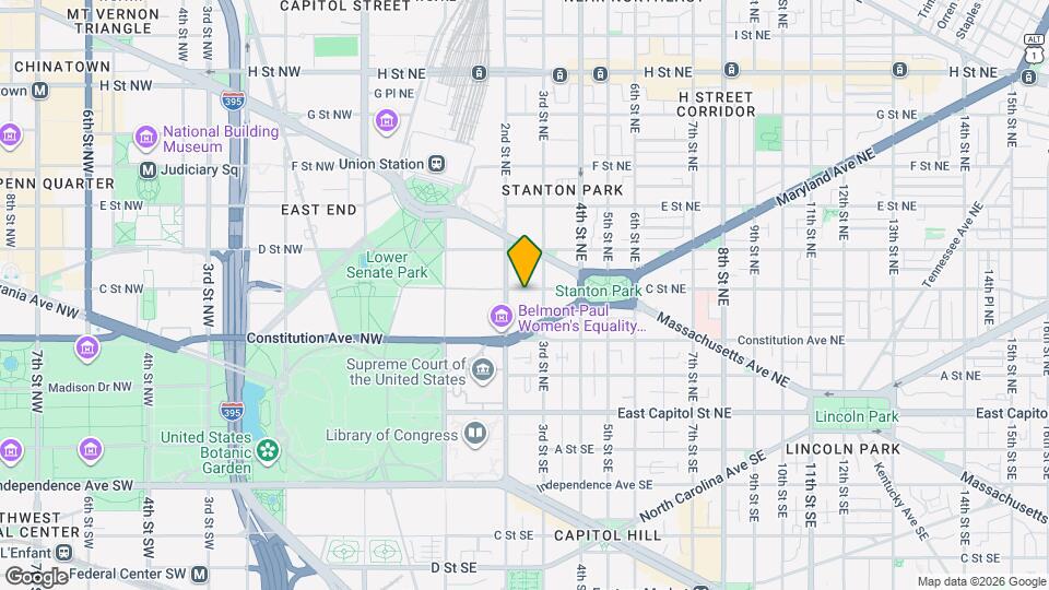 219 C St NE, Unit 2 Mapa y Detalles de la Ubicación