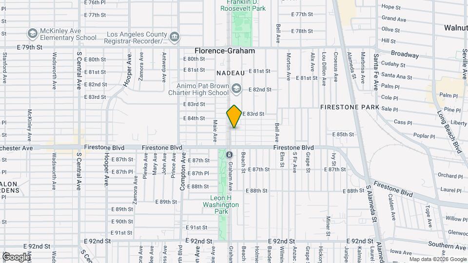 8416 Graham Ave Map and Location Details