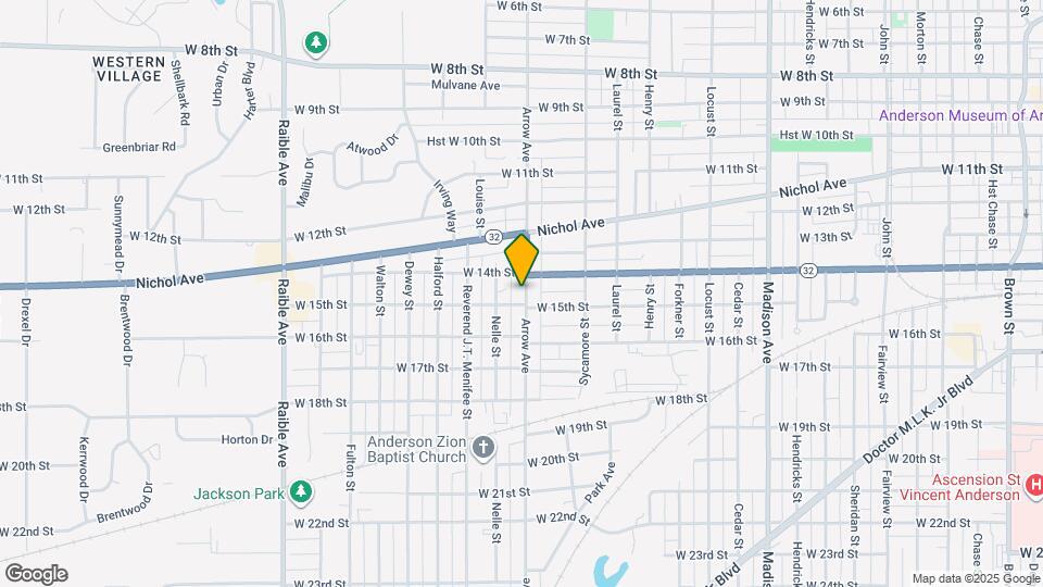 1417 Arrow Ave Map and Location Details