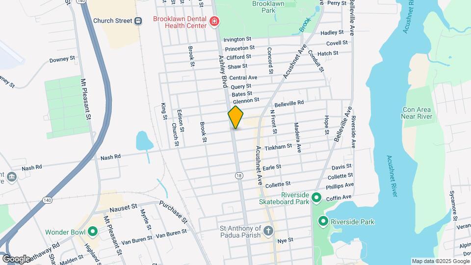 218 Whitman St Mapa y Detalles de la Ubicación
