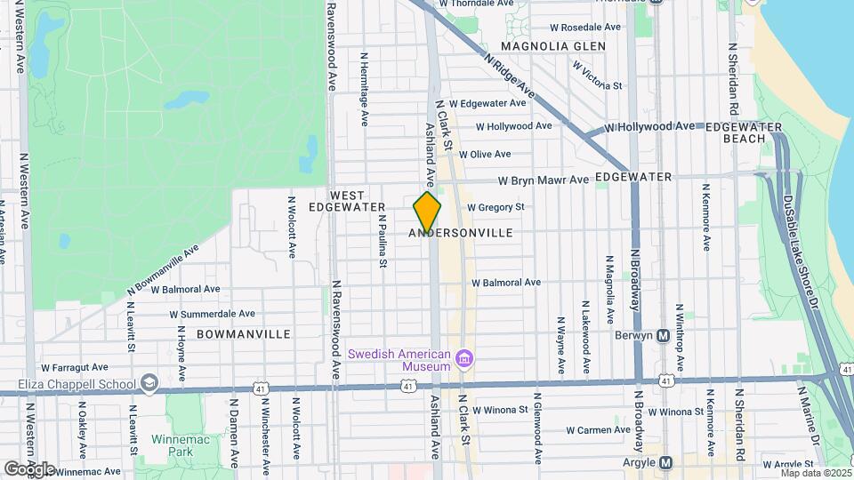 5454 N Ashland Ave Mapa y Detalles de la Ubicación