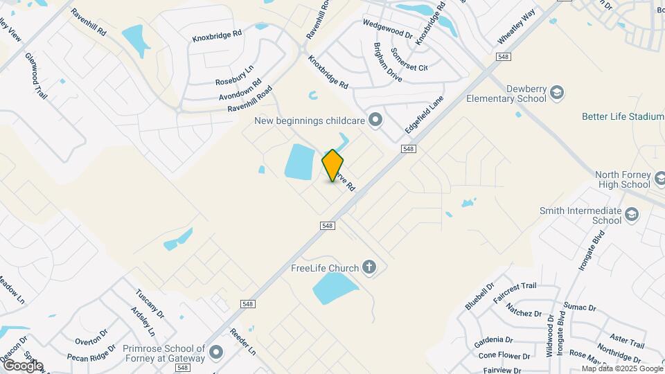 1107 Sandgate Dr Map and Location Details