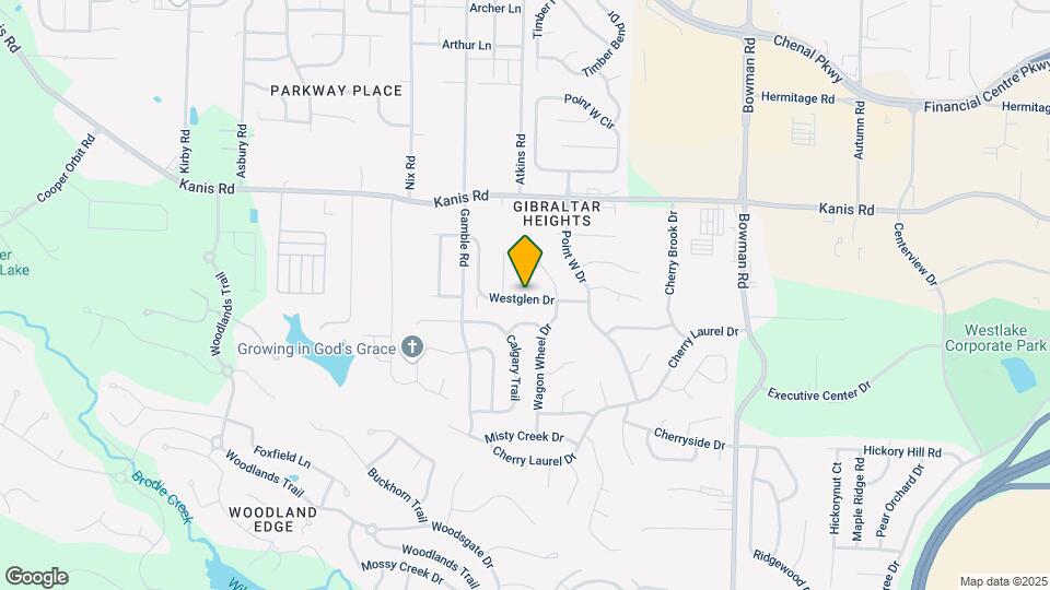 12712 Westglen Dr Map and Location Details